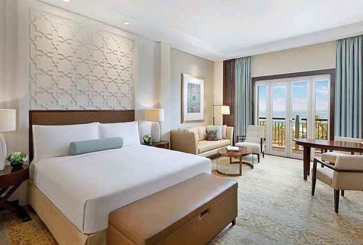 The Ritz-Carlton, Dubai - Wohnbeispiel Ocean Deluxe King (Zimmercodierung D1M)