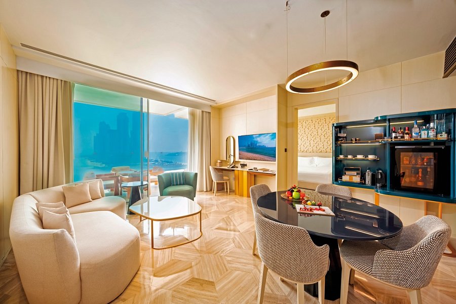 FIVE Palm Jumeirah Dubai - Wohnbeispiel Luxe One Bedroom Suite Sea View (Zimmercodierung WU1)