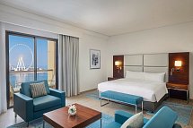 Hilton Dubai The Walk - Wohnbeispiel Executive Room Sea View With Balcony (Zimmercodierung UT1)