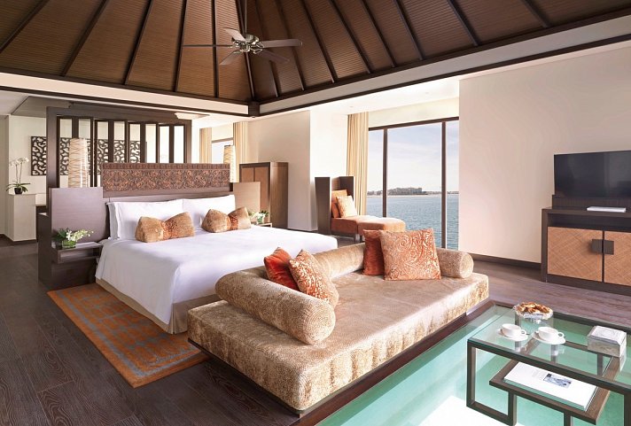 Anantara The Palm Dubai Resort - Wohnbeispiel One Bedroom Overwater Villa (Zimmercodierung VB1)