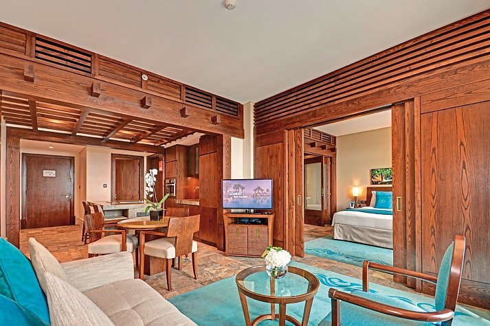 Sofitel Dubai The Palm - Wohnbeispiel Apartment One Bedroom (Zimmercodierung ABM)