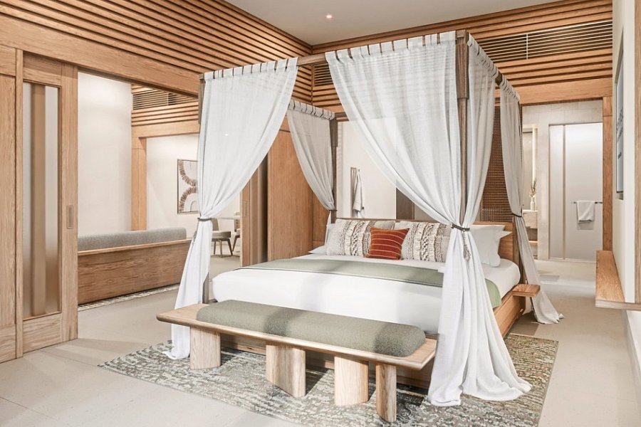 Sofitel Dubai The Palm - Wohnbeispiel Signature Palm Suite Resort View (Zimmercodierungen WB3 & W5M)