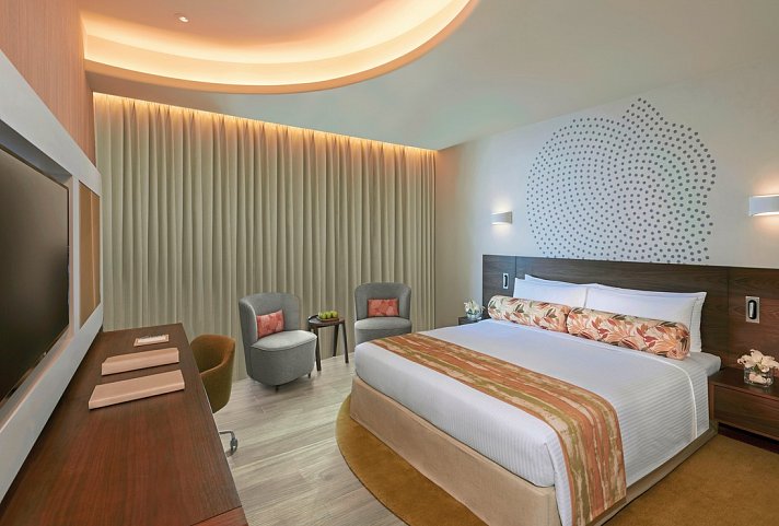 The Retreat Palm Dubai MGallery by Sofitel - Wohnbeispiel Deluxe Room with Balcony (Zimmercodierungen UD1, UD2 & UDM)