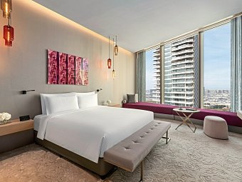 Rixos Premium Dubai - Wohnbeispiel Deluxe Room (Zimmercodierung DD1)
