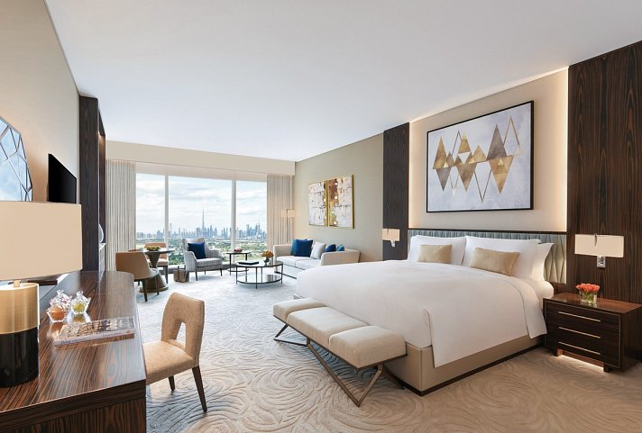 Sofitel Dubai The Obelisk - Wohnbeispiel Luxury Room (Zimmercodierungen UU1 & UL2)