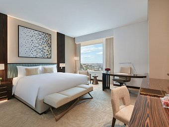 Sofitel Dubai The Obelisk - Wohnbeispiel Panoramic Suite (Zimmercodierung WB1)