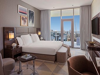 Hyde Hotel Dubai - Wohnbeispiel Premium Room Hyde Away (Zimmercodierung UM1)
