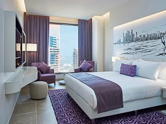 Mercure Dubai Barsha Heights - Wohnbeispiel One Bedroom Suites- City View (Zimmercodierung WB1)