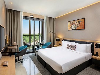 Millennium Place Mirdif - Wohnbeispiel Deluxe Room - King (Zimmercodierung UD1)