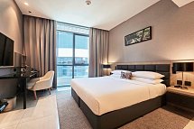 Millennium Place Mirdif - Wohnbeispiel Studio Suite with Kitchen (Zimmercodierung SB1)