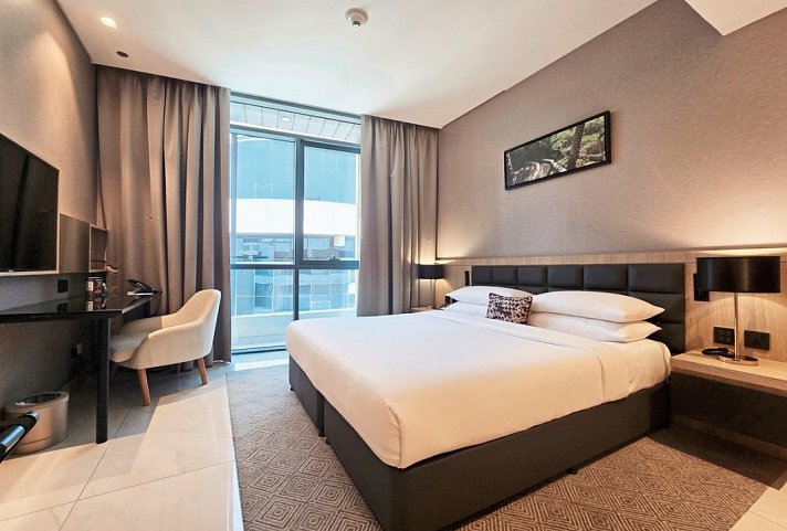 Millennium Place Mirdif - Wohnbeispiel Studio Suite with Kitchen (Zimmercodierung SB1)