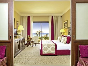JAZ Miramar Al Aqah Beach Resort - Wohnbeispiel Superior Room Side Sea View (Zimmercodierung US3)