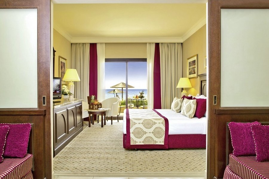 JAZ Miramar Al Aqah Beach Resort - Wohnbeispiel Superior Room Side Sea View (Zimmercodierung US3)