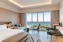 Le Meridien Al Aqah Beach Resort - Wohnbeispiel Deluxe Sea View (Zimmercodierung UDM)