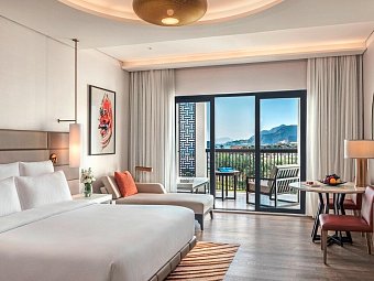 InterContinental Fujairah Resort - Wohnbeispiel Deluxe Ocean View Room (Zimmercodierung UDM)