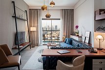 DoubleTree by Hilton Dubai M Square - Wohnbeispiel 1 Bedroom Apartment with Burj Khalifa View (Zimmercodierung AB1)