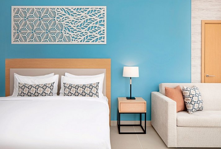 Centara Mirage Beach Resort Dubai - Wohnbeispiel Superior Room King (Zimmercodierungen DS1 & UP1)