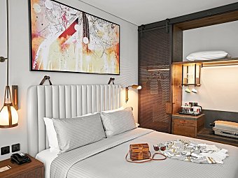 Barceló Business Bay, Dubai - Wohnbeispiel Deluxe (Zimmercodierung DB1)