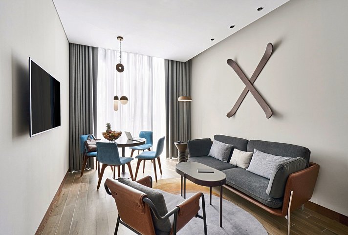 Barceló Business Bay, Dubai - Wohnbeispiel Suite (Zimmercodierung WB1)