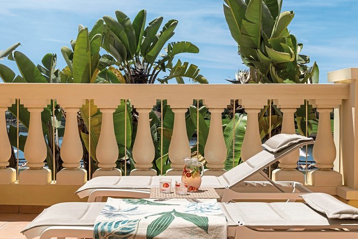 Domes Lake Algarve, Autograph Collection - Beispiel Balkon Absolute Suite (Zimmercodierungen WB1 & WI2)