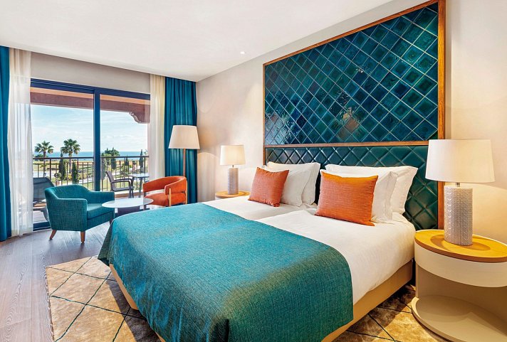 CASCADE Wellness Resort Lagos Algarve by DOMES - Wohnbeispiel Doppelzimmer Meerblick (Zimmercodierung D1M)