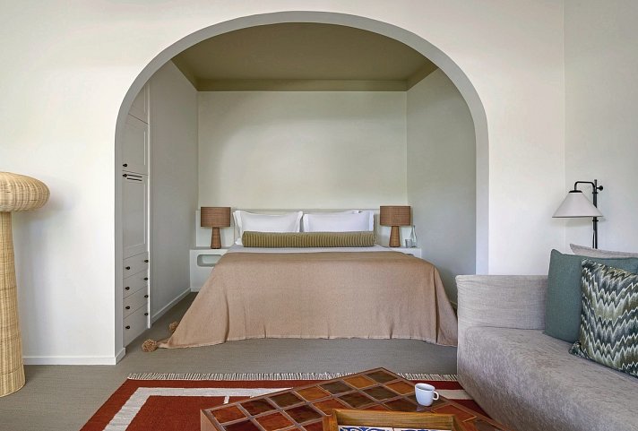 Vilalara Grand Hotel Algarve - Wohnbeispiel Juniorsuite Gartenblick (Zimmercodierung JBG)