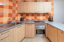 Alfagar Aparthotel - Beispiel Küche Appartement (Zimmercodierungen ABG, ABM & ASM)