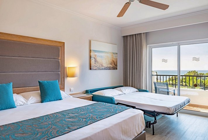 3HB Guaraná - Wohnbeispiel Familienzimmer seitl. Meerblick (Zimmercodierungen F3N & F4N)