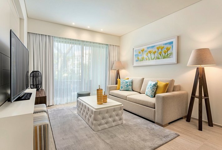 Pine Cliffs Gardens - Wohnbeispiel Suite Gartenblick (Zimmercodierungen ABG, OBG & PBG)