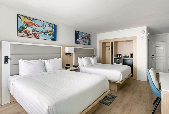 Ocean Sky Hotel & Resort Fort Lauderdale - Wohnbeispiel Standard (Zimmercodierung UG1)