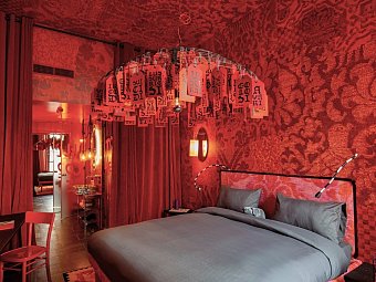25hours Hotel Piazza San Paolino - Wohnbeispiel Doppelzimmer Medium Rosso (Zimmercodierung DB1)