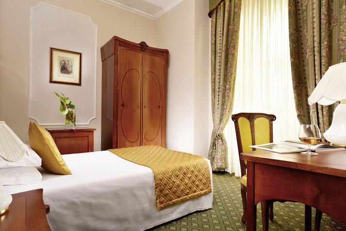 Hotel Berchielli - Wohnbeispiel Einzelzimmer (Zimmercodierung EB1)