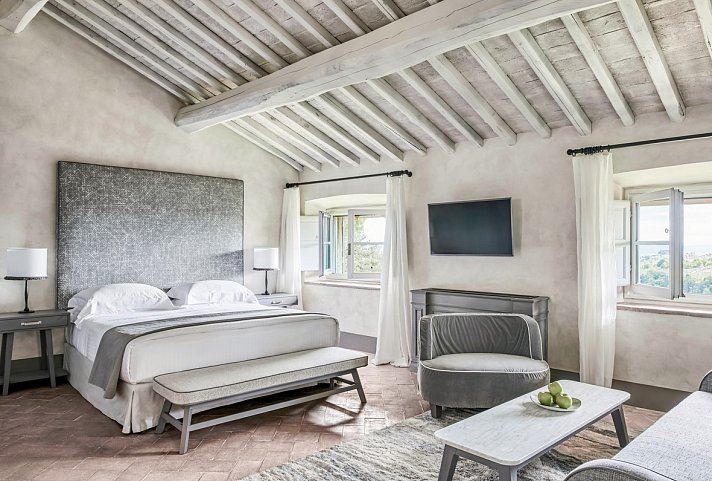 COMO Castello Del Nero - Tavarnelle Room (Zimmercodierung DB2)
