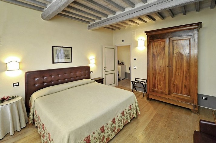 Fattoria La Sovana - Wohnbeispiel Doppelzimmer Deluxe (Zimmercodierung DD1)