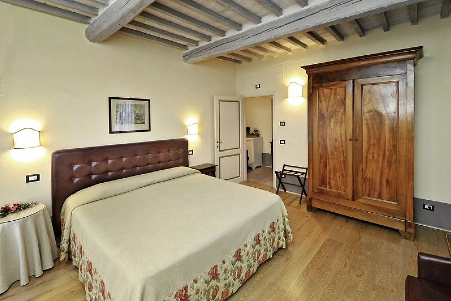 Fattoria La Sovana - Wohnbeispiel Doppelzimmer Deluxe (Zimmercodierung DD1)