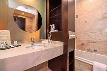 Quinta Mirabela - Beispiel Bad Doppelzimmer (Zimmercodierungen DBM, DB1, DSM & DSD)