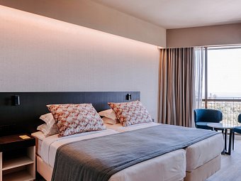 Enotel Magnólia - Wohnbeispiel Doppelzimmer Gartenblick (Zimmercodierungen D1G, DCG & DPG)