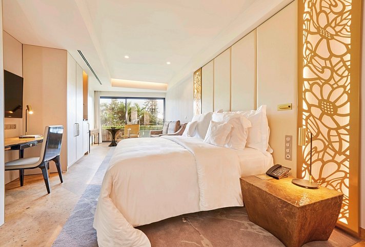 Savoy Palace - Wohnbeispiel Doppelzimmer Gartenblick (Zimmercodierung DBG)