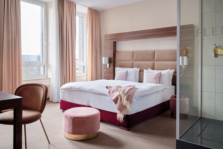 Flemings Selection Hotel Frankfurt City - Wohnbeispiel Doppelzimmer Superior (Zimmercodierung DS3)