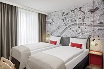 IntercityHotel Frankfurt Hauptbahnhof Süd - Wohnbeispiel Doppelzimmer (Zimmercodierungen DB1 & DC1)