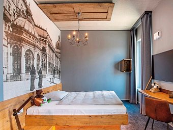tinyTwice Hotel Wiesbaden - Wohnbeispiel Doppelzimmer COSY (Zimmercodierung DB1)