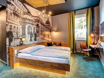 tinyTwice Hotel Wiesbaden - Wohnbeispiel (Zimmercodierung DB1)