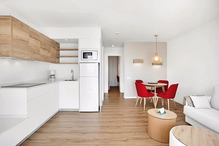 Atalaya de Jandía by LIVVO - Wohnbeispiel Appartement 1 Schlafzimmer (Zimmercodierung ABM)
