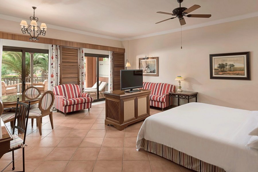 Sheraton Fuerteventura Beach, Golf & Spa Resort - Wohnbeispiel Juniorsuite Premium Gartenblick (Zimmercodierung JMG)