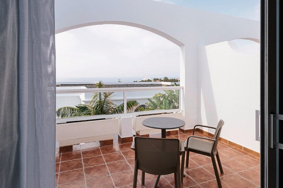 AluaVillage Fuerteventura - Wohnbeispiel Doppelzimmer Meerblick (Zimmercodierung DBM)