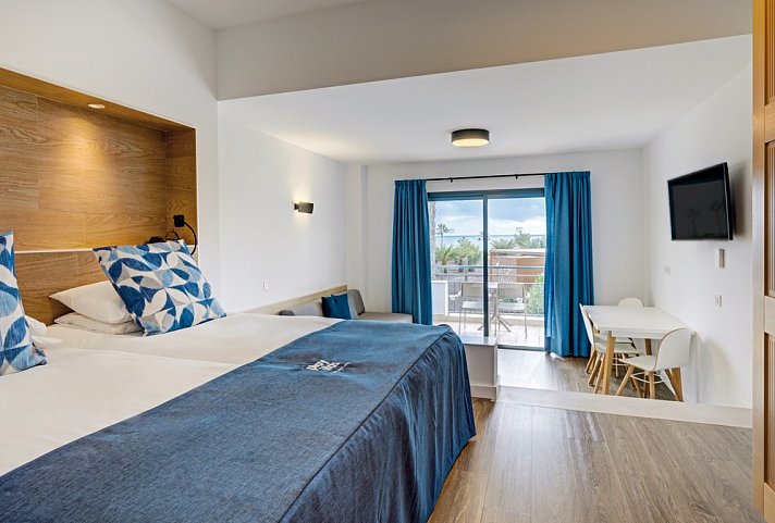 Playitas Aparthotel - Wohnbeispiel Studio (Zimmercodierung SB1)