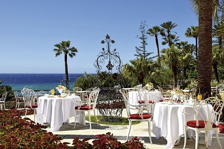 Royal Hotel Sanremo - Frühstücksterrasse