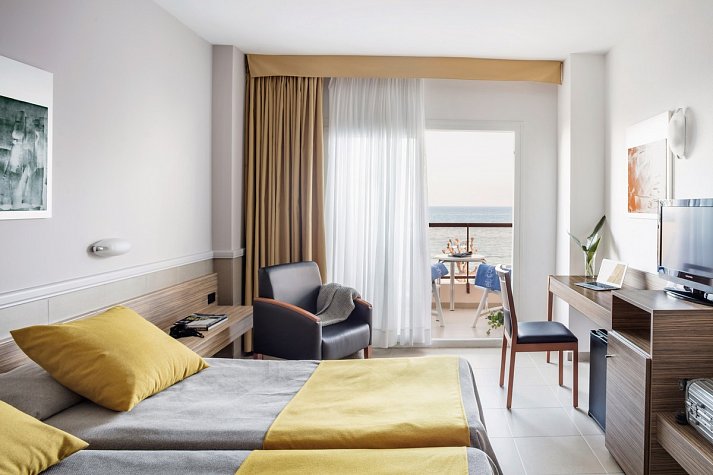 AQUA Hotel Promenade & Spa - Wohnbeispiel Doppelzimmer Premium Meerblick (Zimmercodierung DM1)