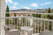 Meliá Lloret de Mar - Balkonbeispiel Doppelzimmer Grand Premium (Zimmercodierungen DX3 & DX4)