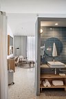 AQUA Hotel Silhouette & Spa - Badbeispiel Doppelzimmer Penthouse (Zimmercodierung DB2)